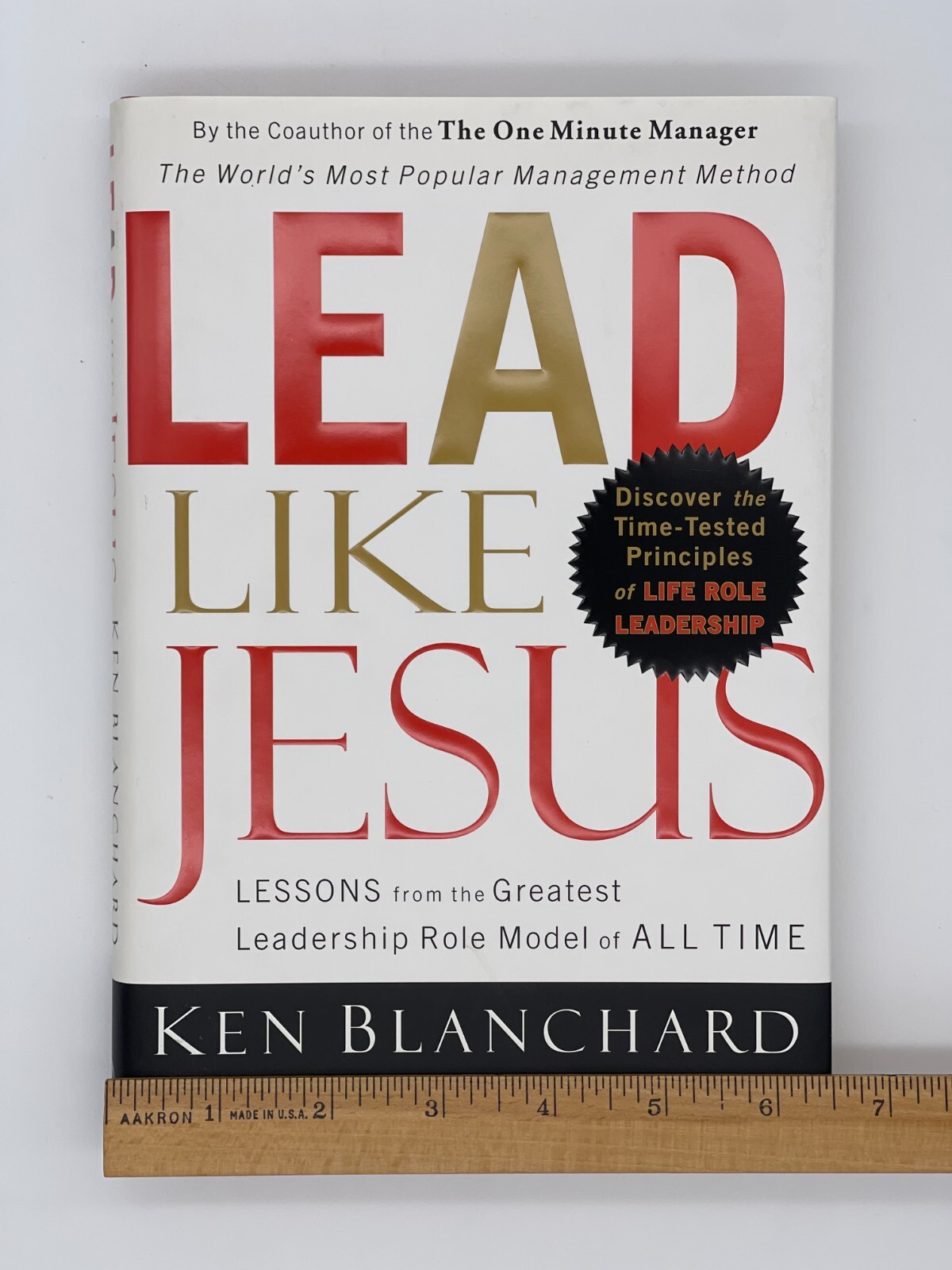 Lead Like Jesus & 7 Promises of a Promise Keeper 2 Books Hardback Dust Jackets