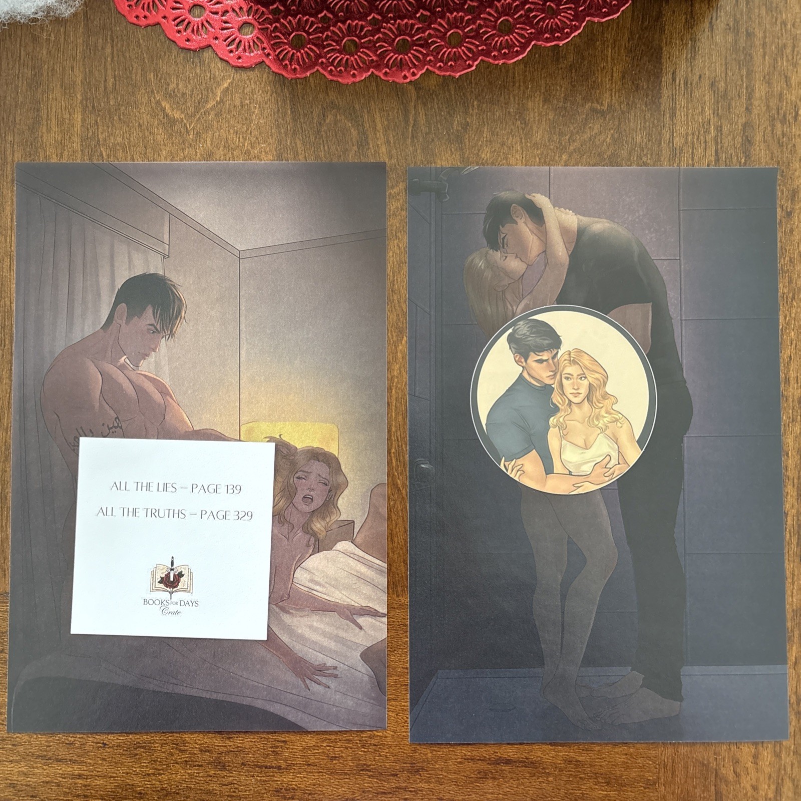 Lies & Truths Duet by Rina Kent Books For Days Crate Special Edition Omnibus