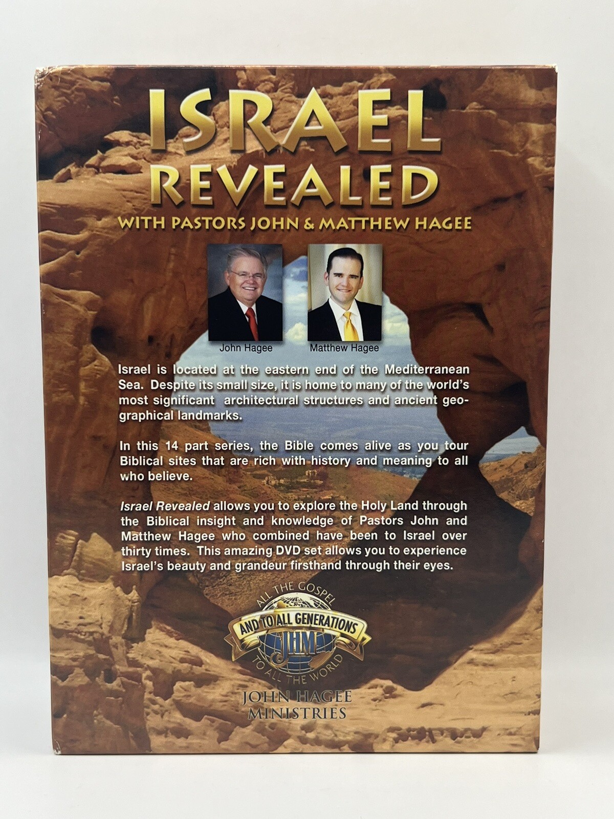 Signed Prophecy Study Bible John Hagee NKJV Israel Revealed 7 Letters Apocalypse