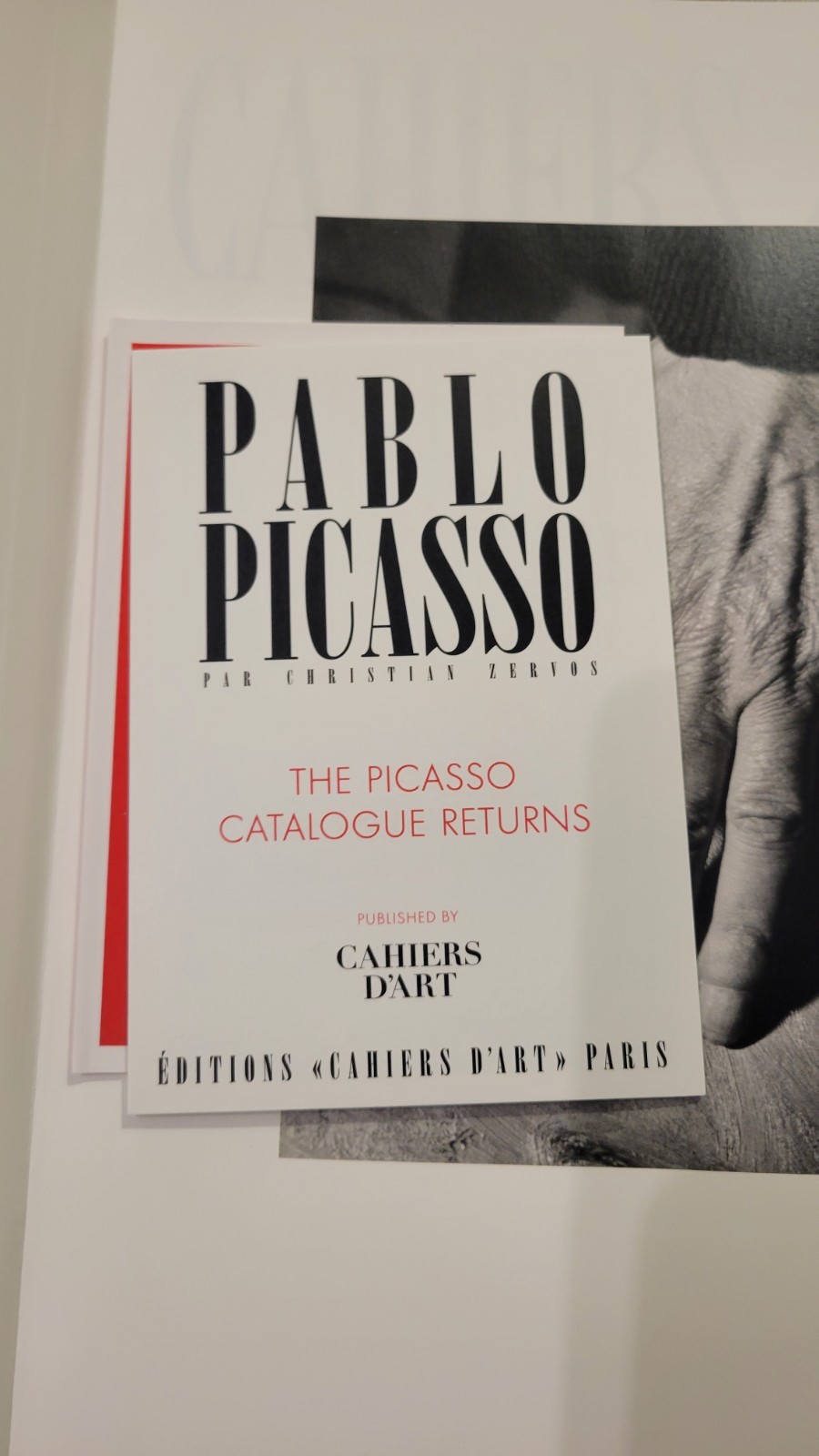 Cahiers d’Art 39th Year Special Issue 2015 Picasso in the Studio PB