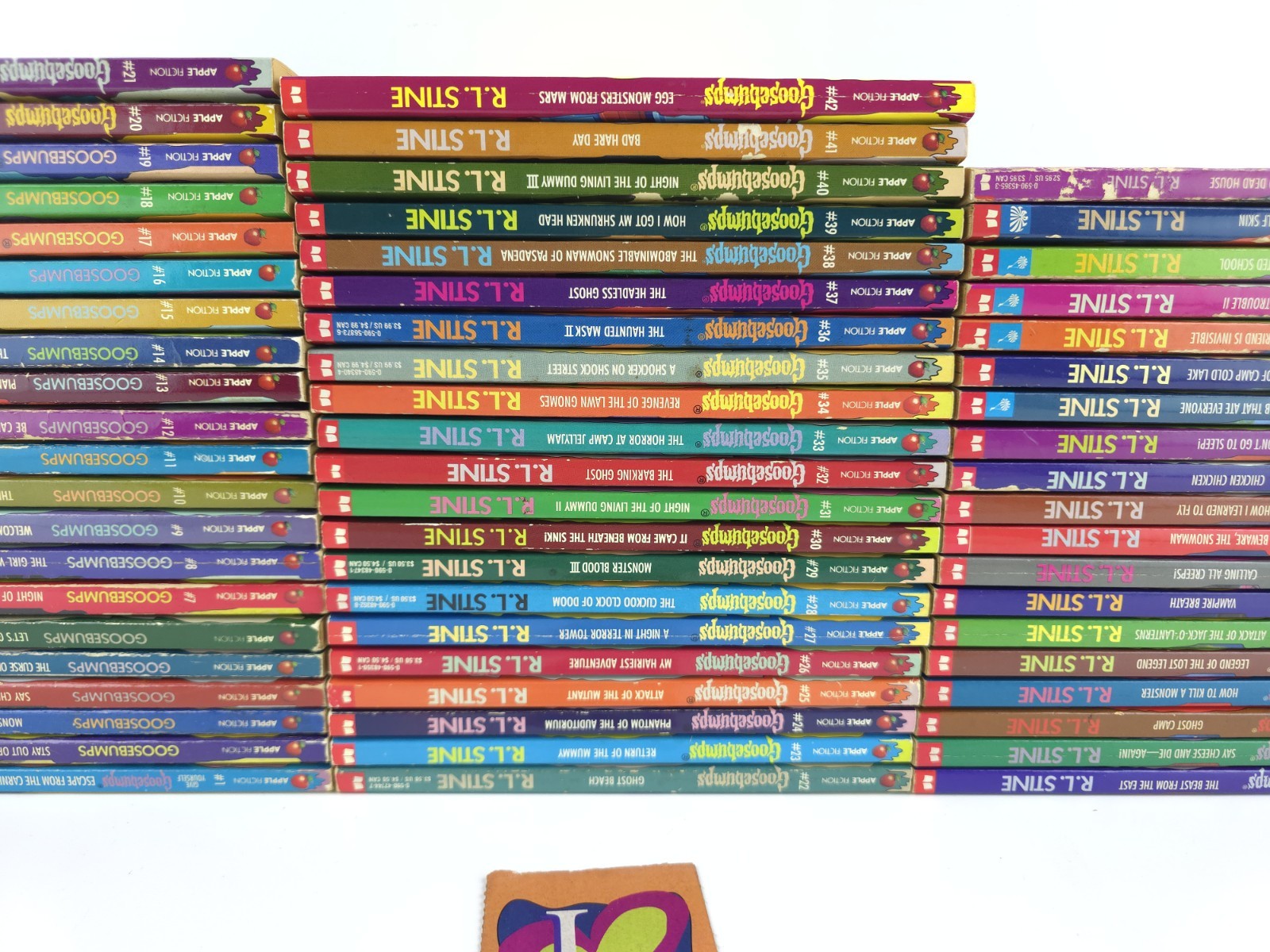 Goosebumps Lot 61 Count – Near Complete 1-60 & 1 Extra Paperback R.L. Stine