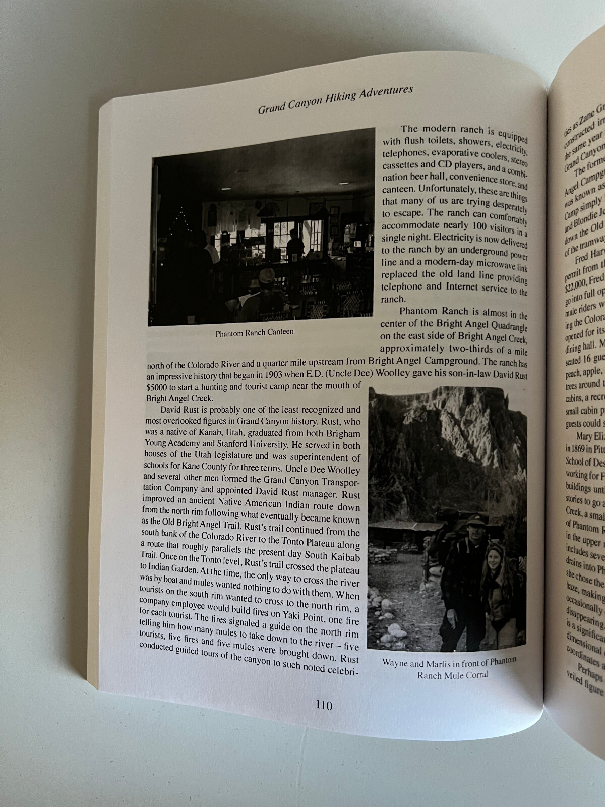 GRAND CANYON HIKING ADVENTURES-SOUTH RIM EDITION-BY TOMASI-2008-PAPERBACK BOOK