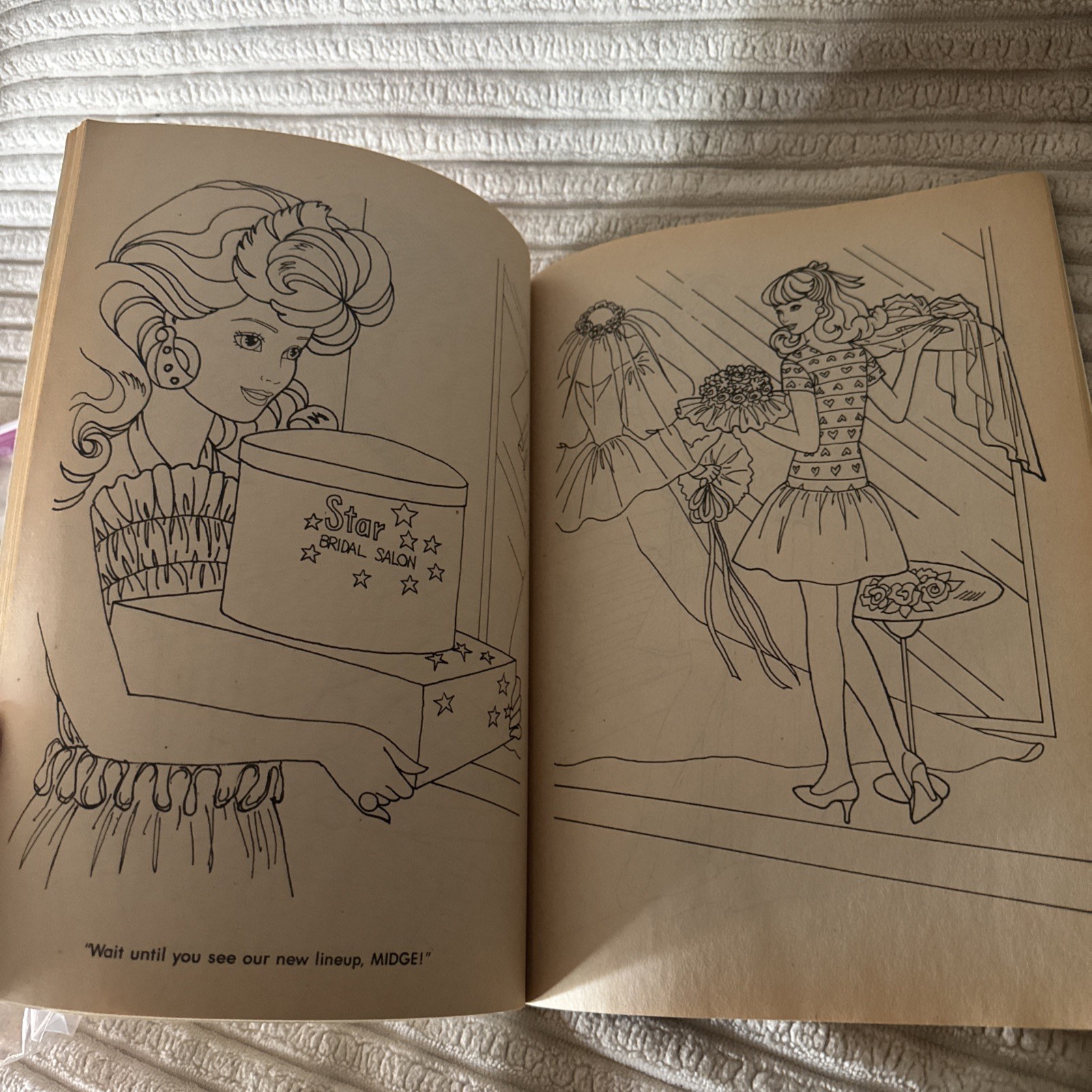 VTG. 1990S Golden Books Barbie Coloring/Activity Books Lot Of 3 UNCOLORED