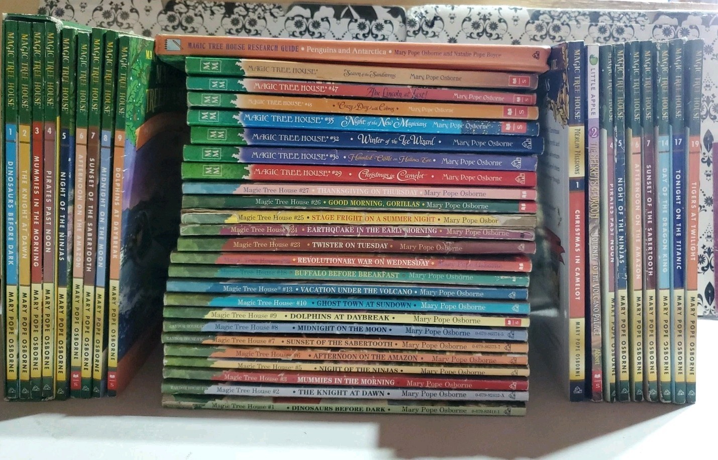 Magic Tree House 43Book Lot+Merlin Missions+Research Guide+ Extras Kids
