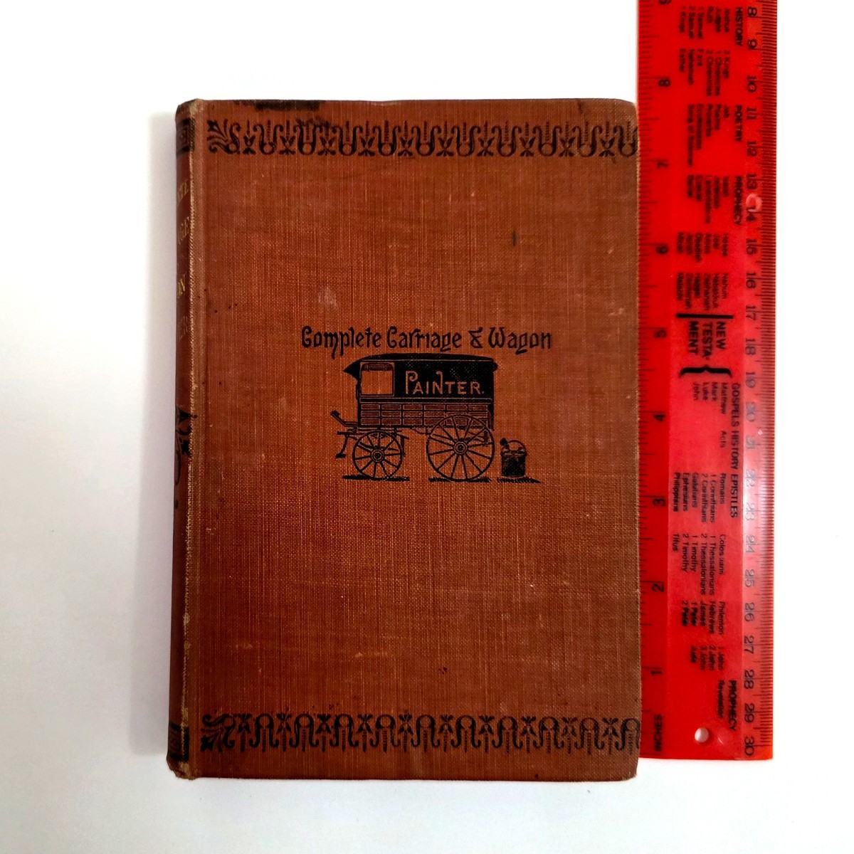 The Complete Carriage & Wagon Painter by Fritz Schriber Hardcover 1910