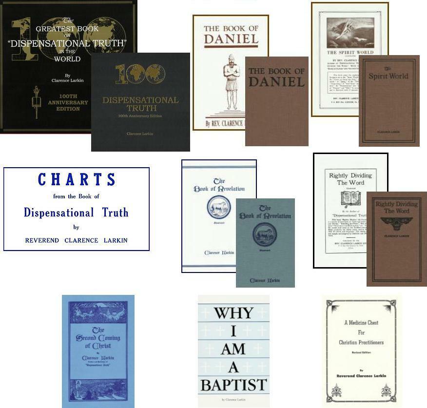 COMPLETE CLARENCE LARKIN COLLECTION – Nine Books by Rev. Clarence Larkin