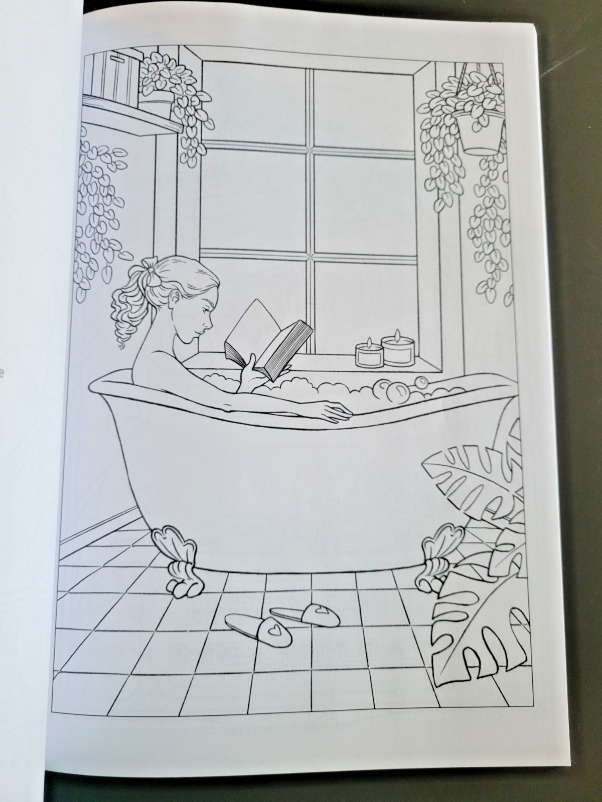 Book Club -Coloring Book From Best-Selling Colouring Heaven Collection-48 Prints