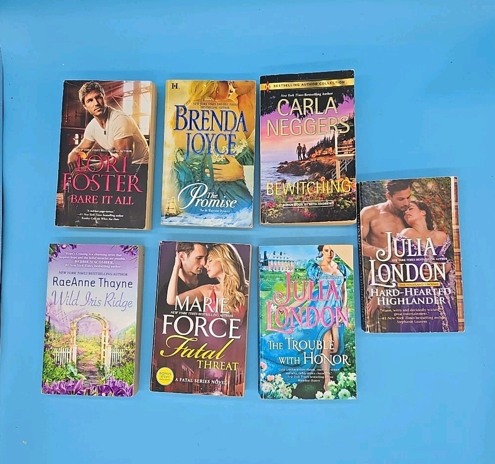 Lot of 7 Harlequin Romance Paperback Book 2010s Thayne Neggers Joyce London