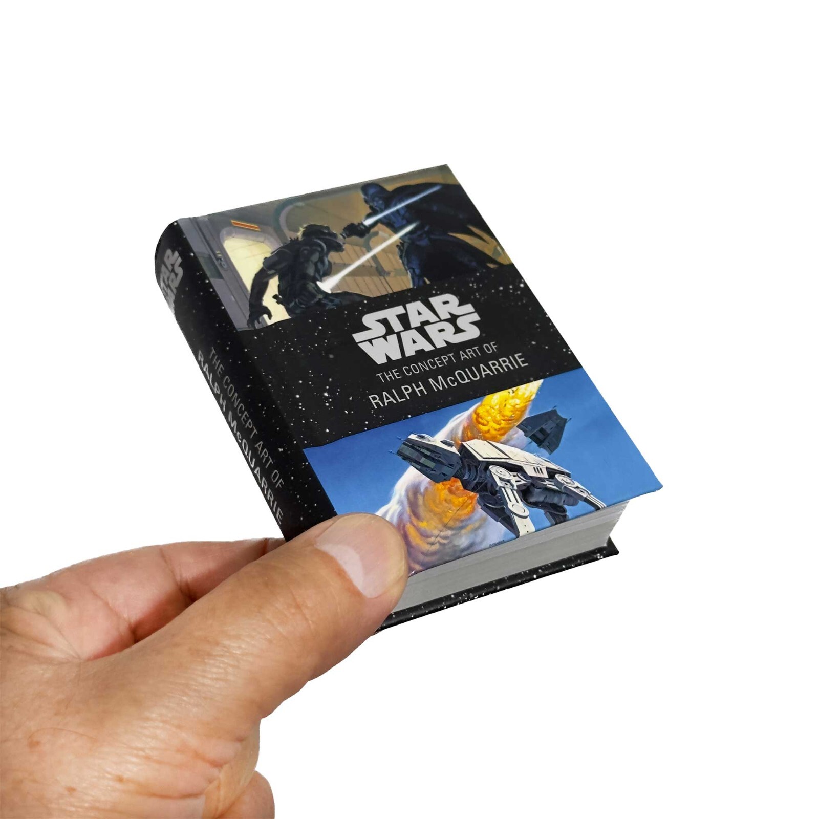 Star Wars The Concept Art of Ralph McQuarrie mini book 3.5″ high hardcover 304p