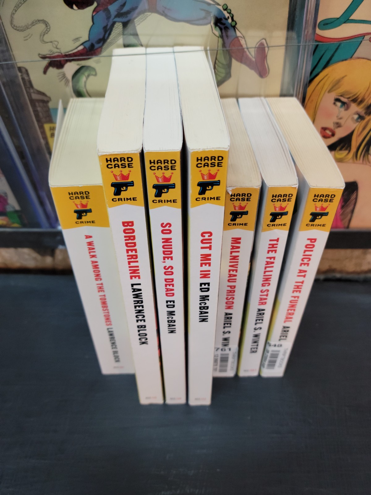 Lawrence Block / Ed McBain / Ariel S Winter Lot of 7 Books – HARD CASE CRIME