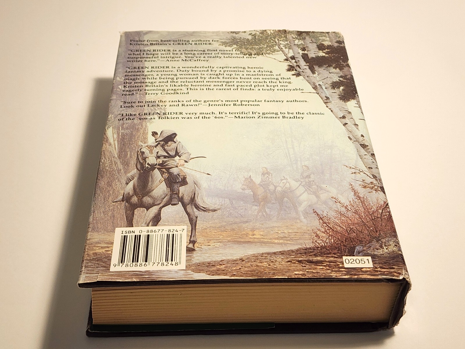 GREEN RIDER (GREEN RIDER TRILOGY BOOK 1) By Kristen Britain & Keith Parkinson