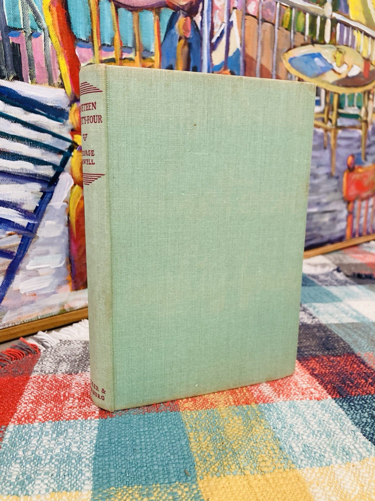 WOW!!! George Orwell Nineteen Eighty Four TRUE 1st Ed. (UK) SECKER & WARBURG