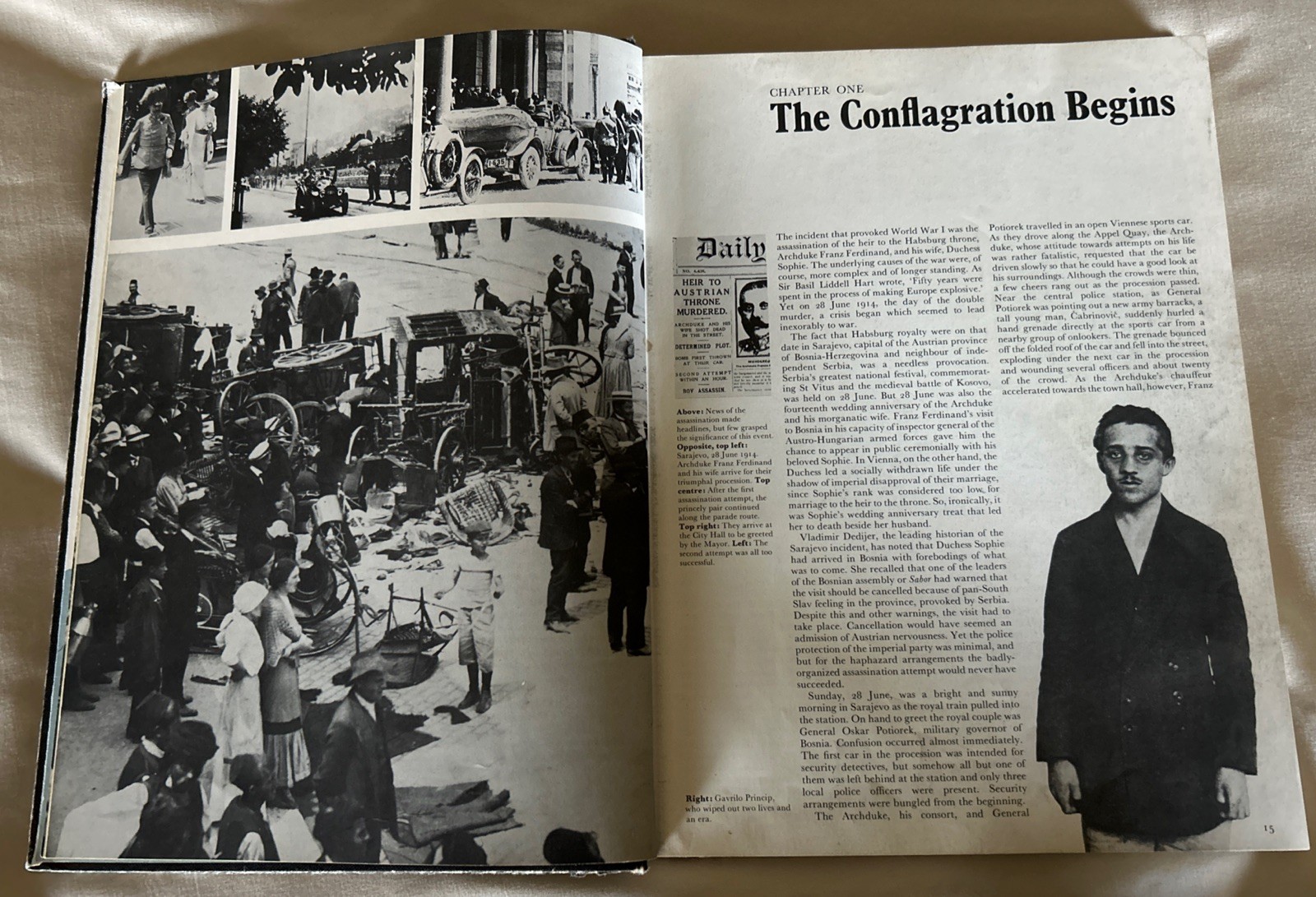 Vintage 1973 World War 1 By David Shermer – Introduction By A.J.P Taylor