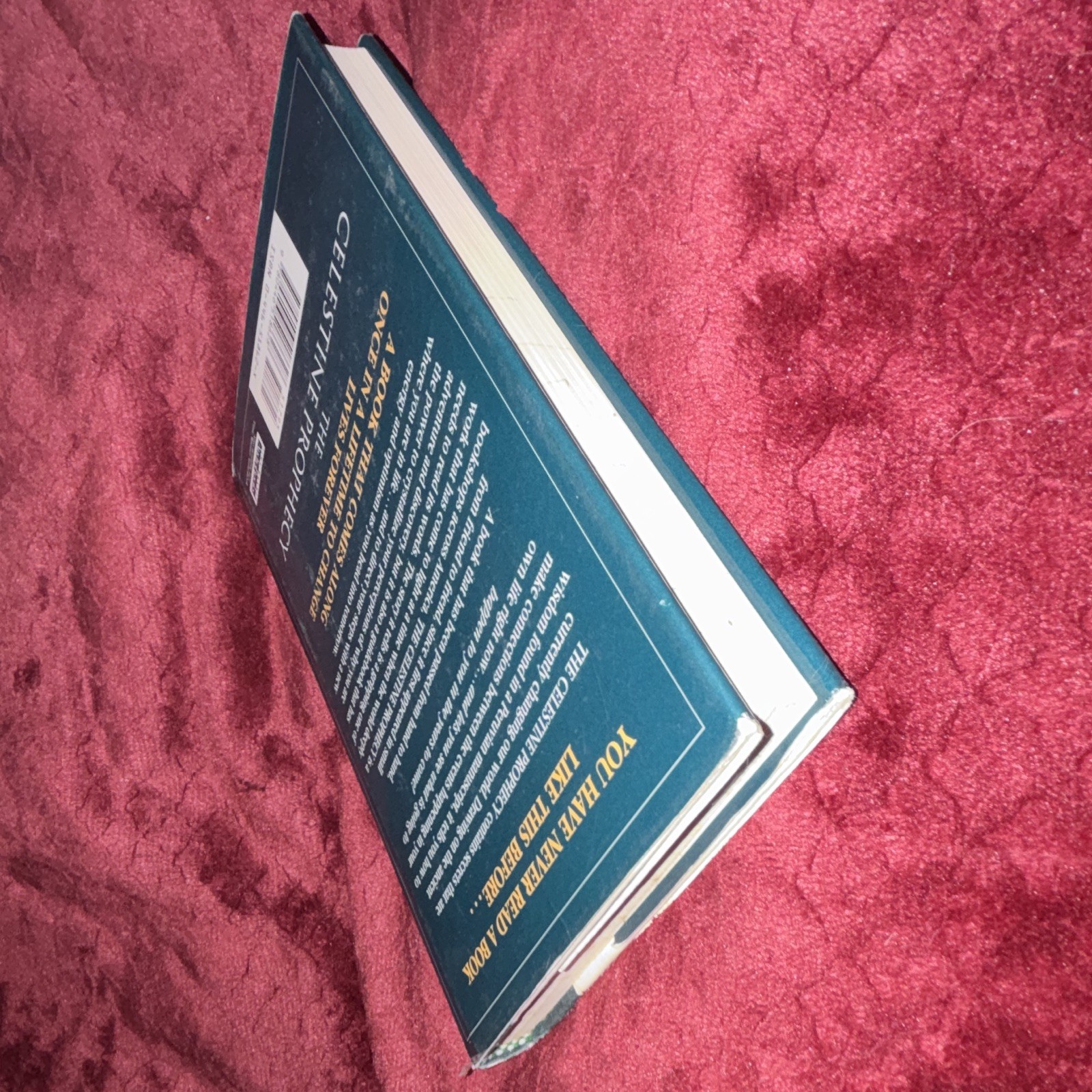 James Redfield The Celestine Prophecy: An Adventure Hardcover w/ Dust Jacket