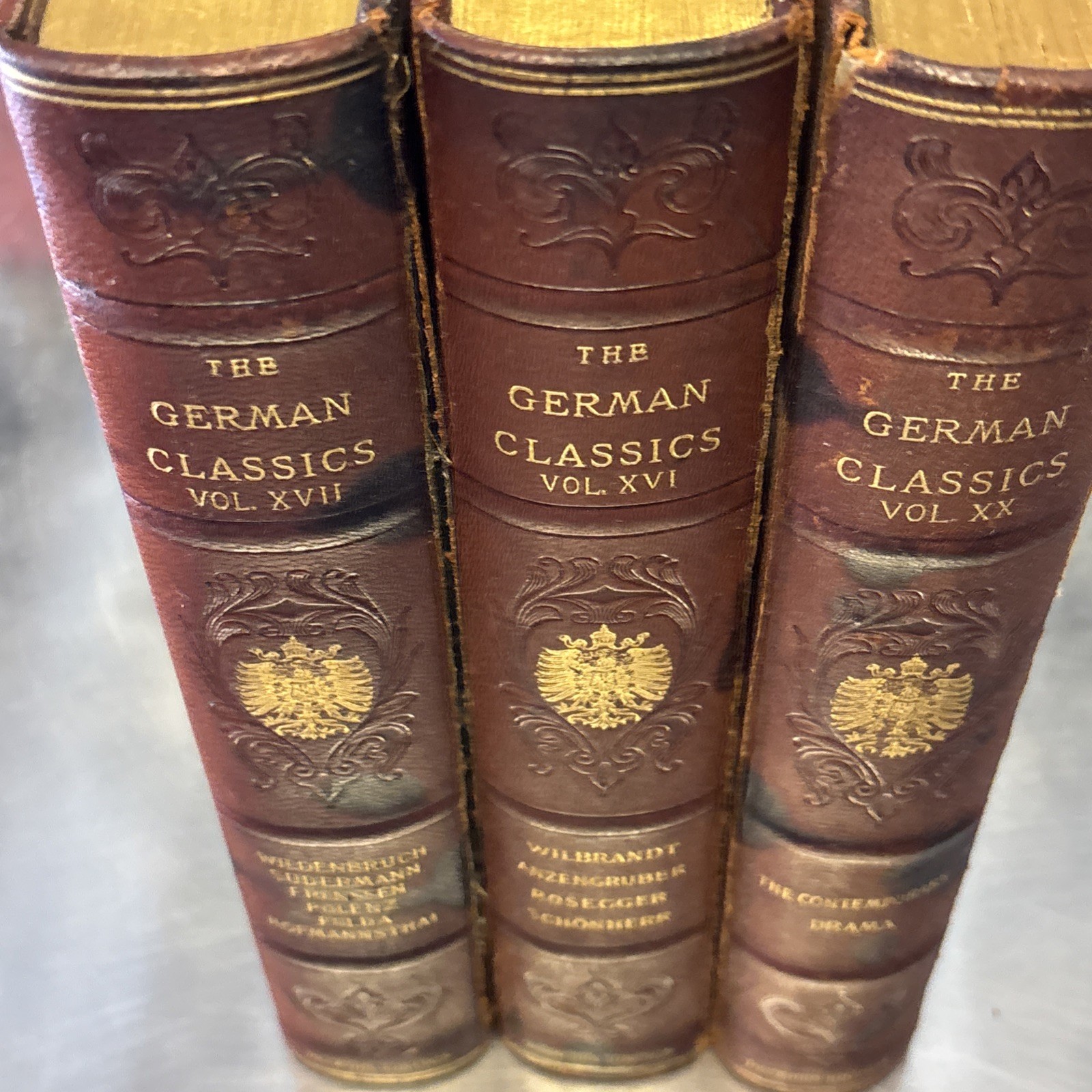 The German Classics: Masterpieces of German Literature, 1914 Vol 16,17,20