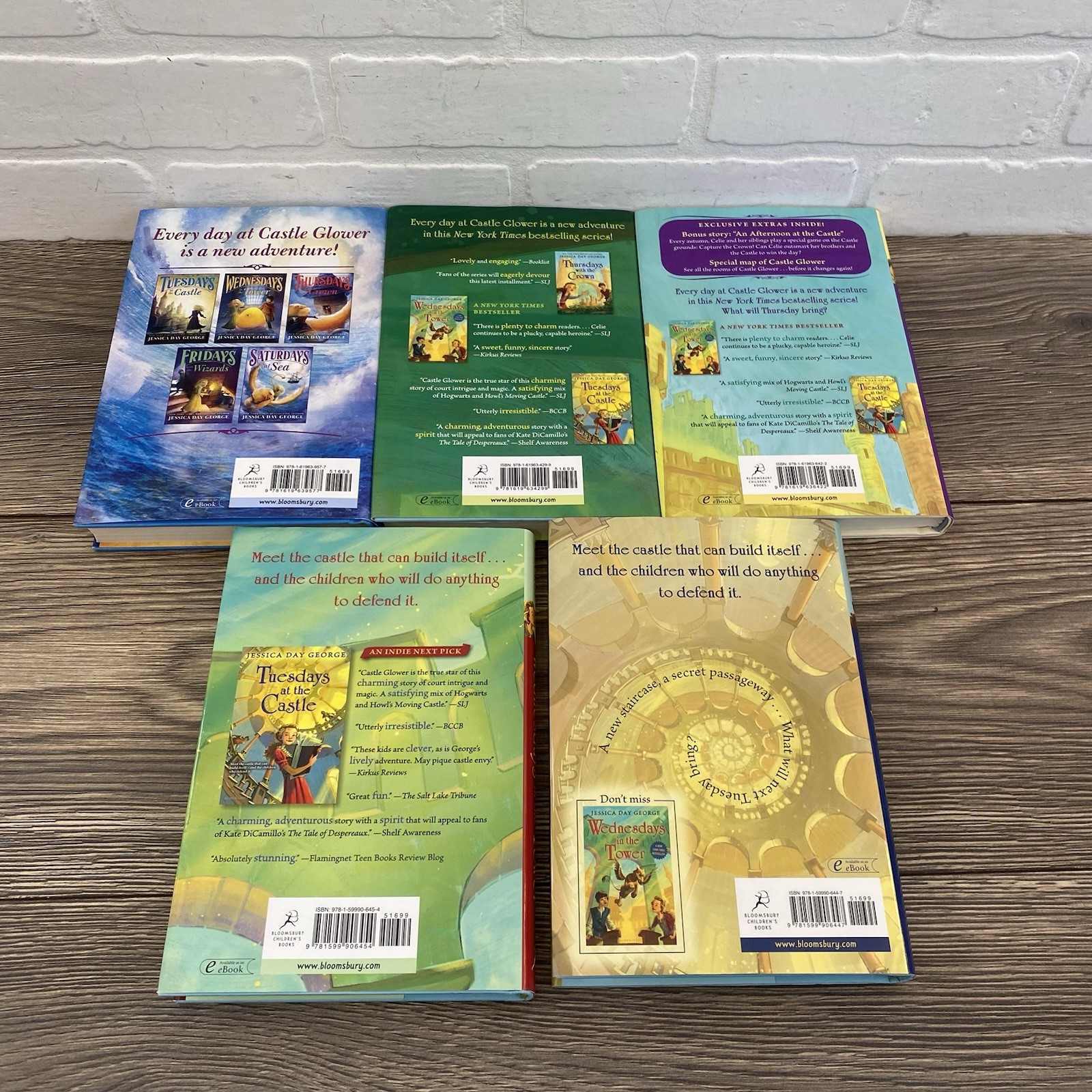 Book Series Set By Jessica Day George Set Of 5 Books Bloomsbury Signed