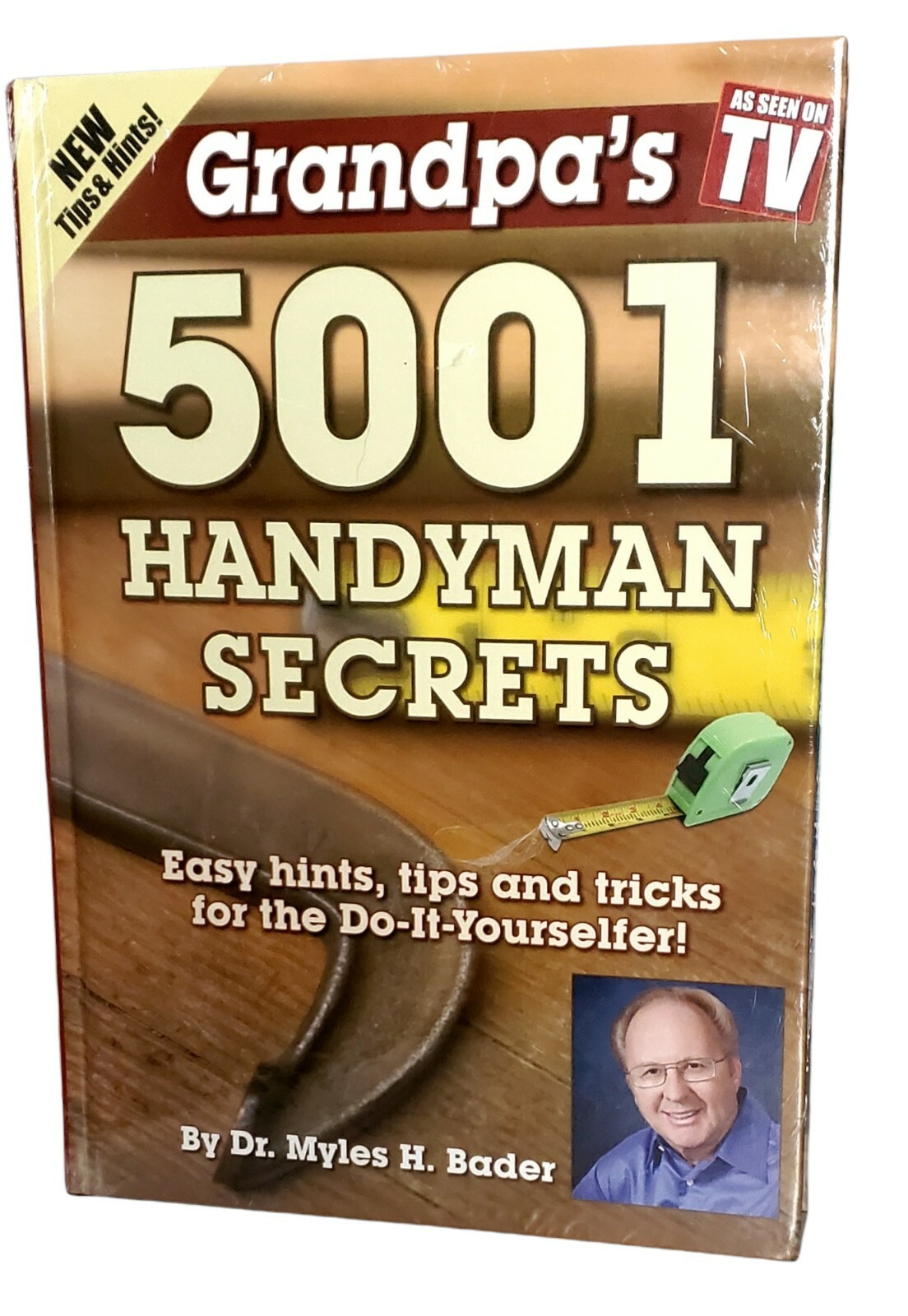New Grandpa’s 5001 Handyman Secrets DIY Book Home Repairs Leaks Appliance Roof
