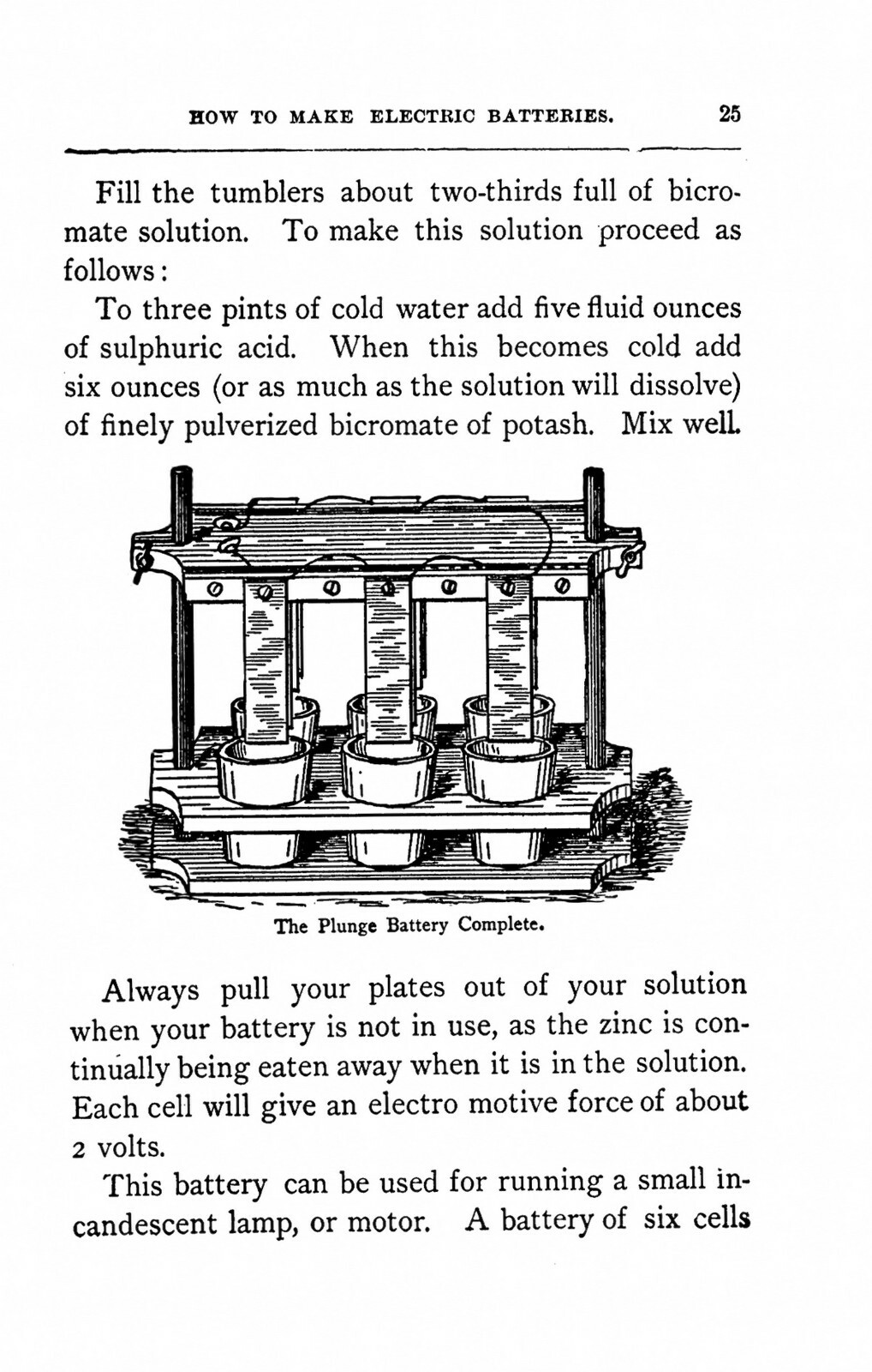 How To Make Electric Batteries At Home 1903 (51pg)