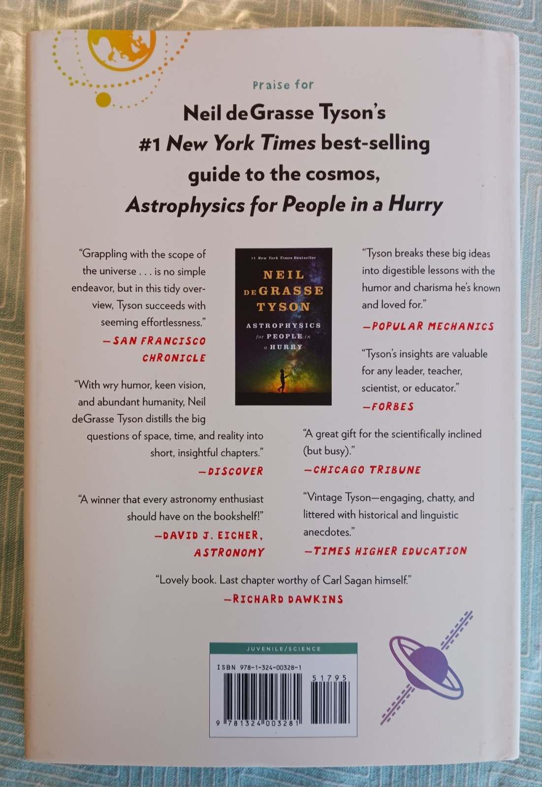 SIGNED Neil deGrasse Tyson Autographed Book – Astrophysics for Young People HC