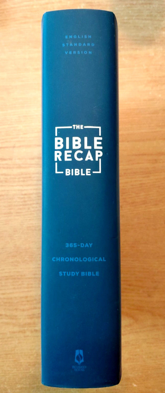The Bible Recap Bible: 365-Day Study Bible – Gift Worthy Nice/Free Shipping
