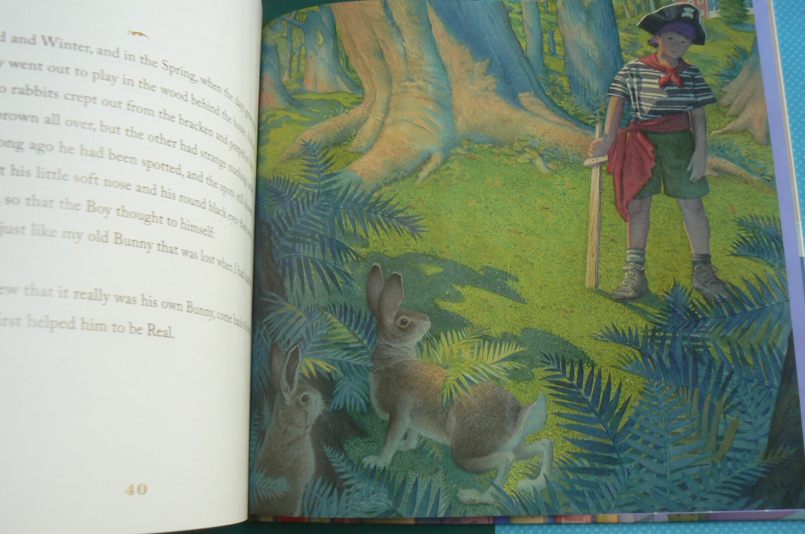 The Velveteen Rabbit, Classic Edition, Bianco/Santore,First Edition HC 10.5″x11″