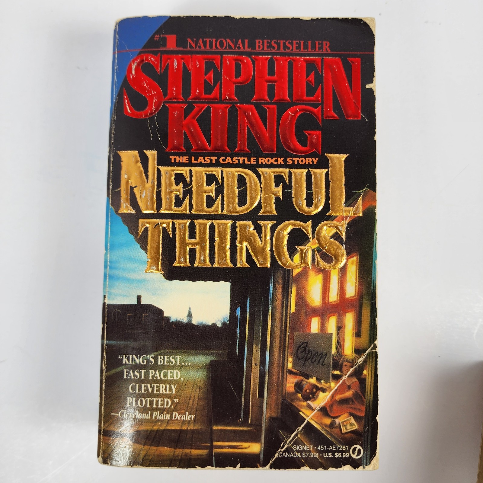 Lot of 10 Paperback Books by Stephen King Shining, Tommyknockers, Firestarter…