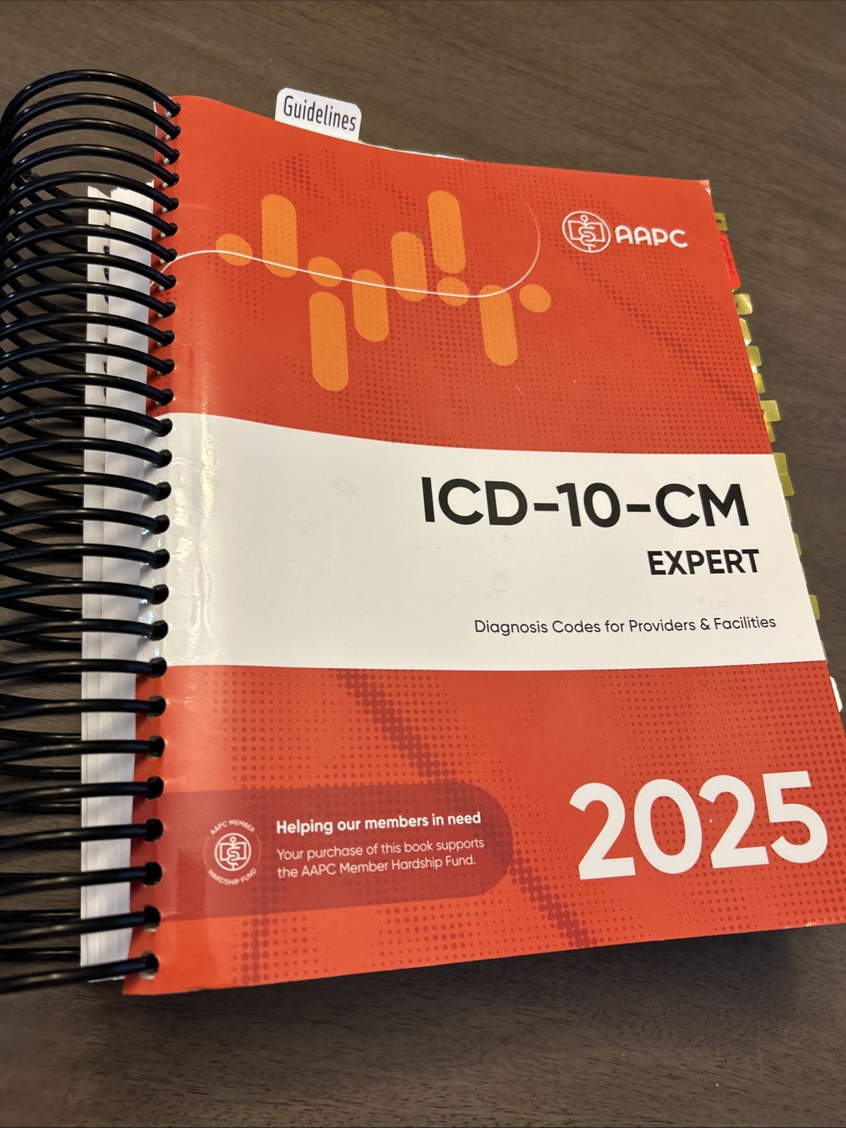 ICD-10-CM Complete Code Set 2025 – Spiral-bound, by AAPC – Good