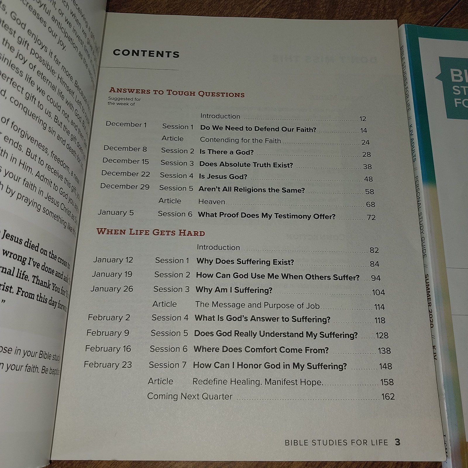 Bible Studies for Life Personal Study Guides Lot Of 3 Lifeway 2019 To 2020