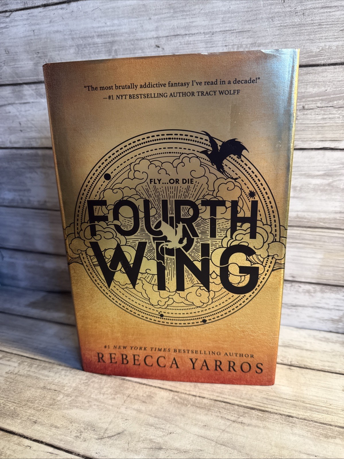 New! Fourth Wing By Rebecca Yaros Wing and Claw Collection HB Sprayed Edges