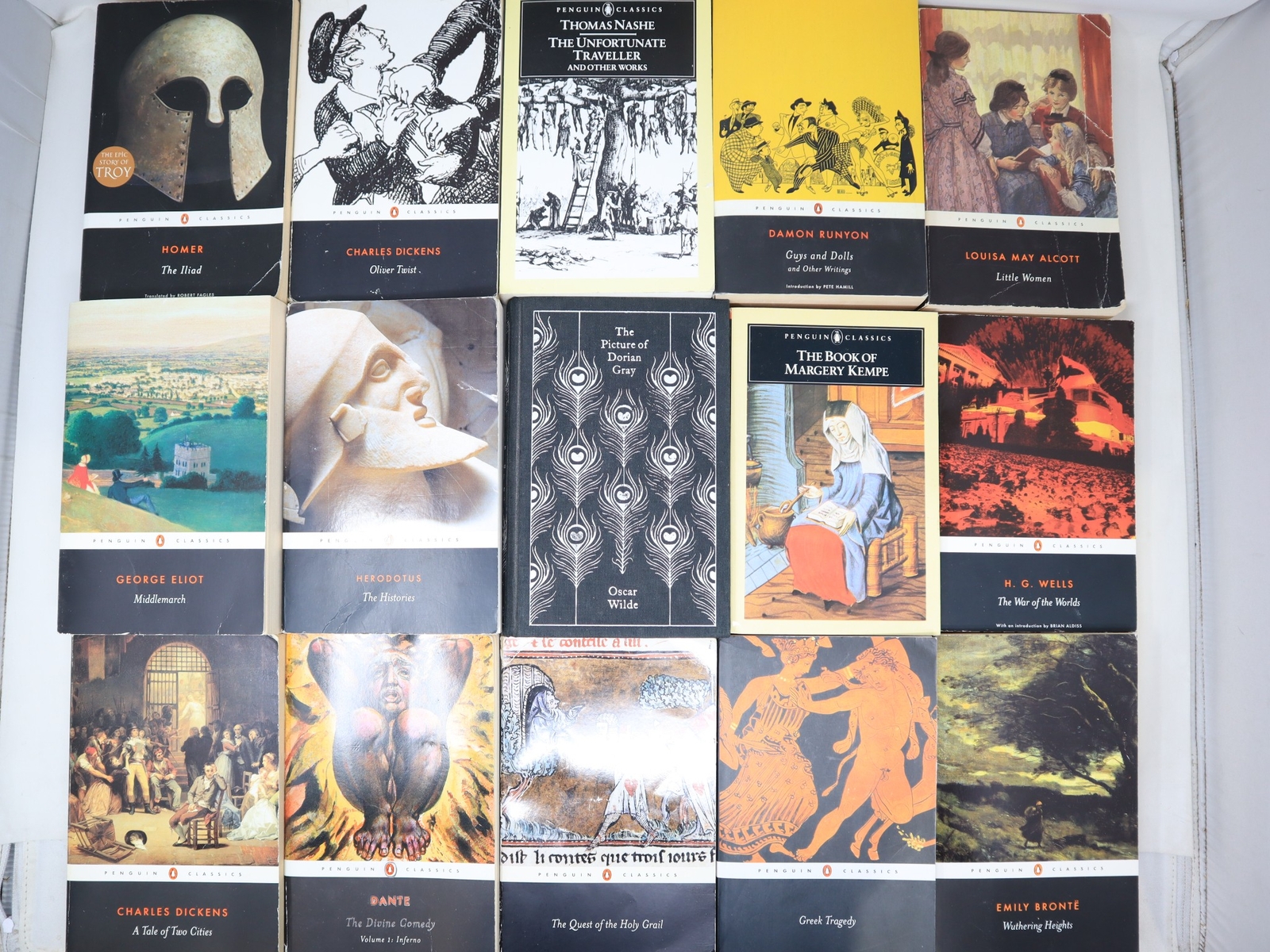 Lot of 20 Penguin Classics Paperback Books Random MIX