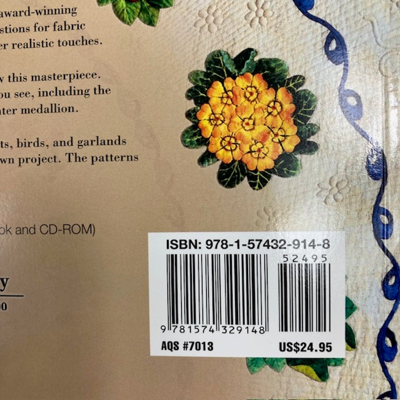 Birds N Roses Soft Cover Applique Pattern Book over 125 pages Margaret Doucherty