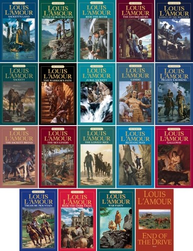 The Sackett Series Complete Collection (19 Books Set), Louis L’Amour, Good Book