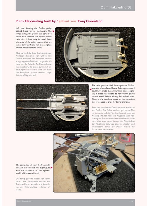 Nuts & Bolts Vol. 27 2 cm Flak 38 New Free Shipping
