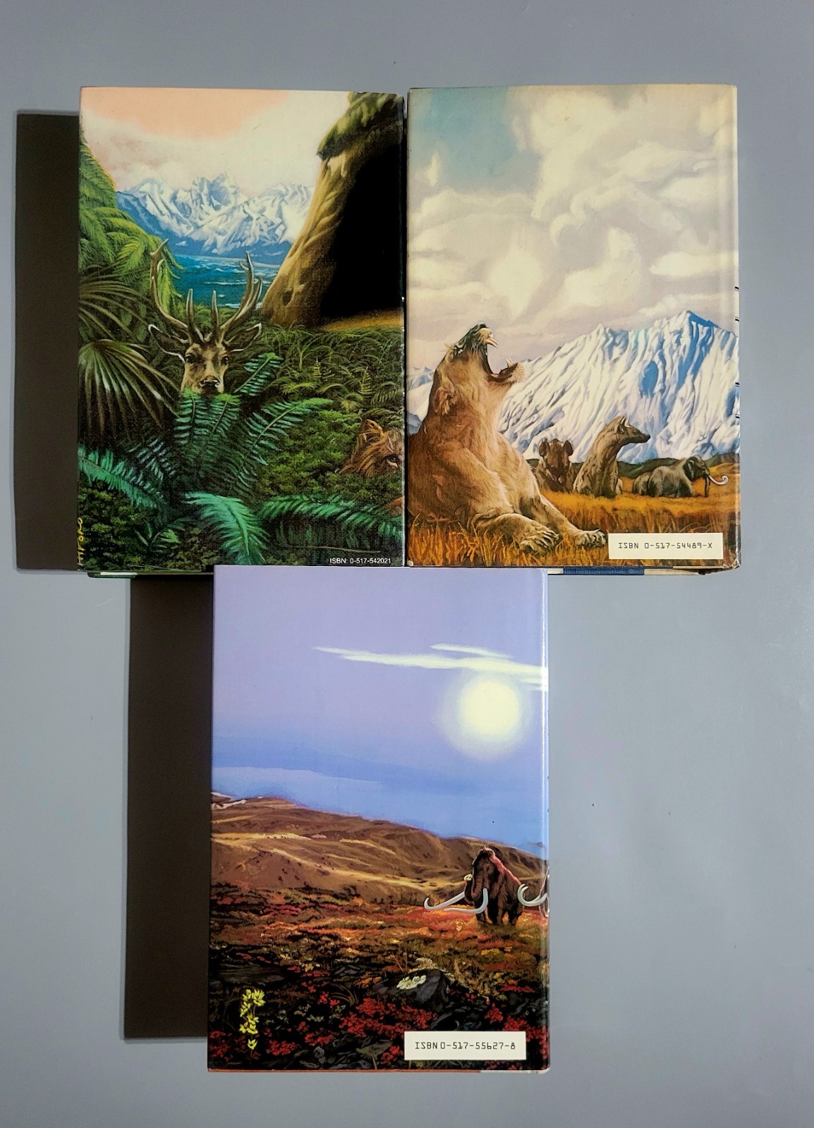 Earth’s Children Books 1-6 HC Set (all 1st ed/1st pr) – Jean M. Auel – HC – Good