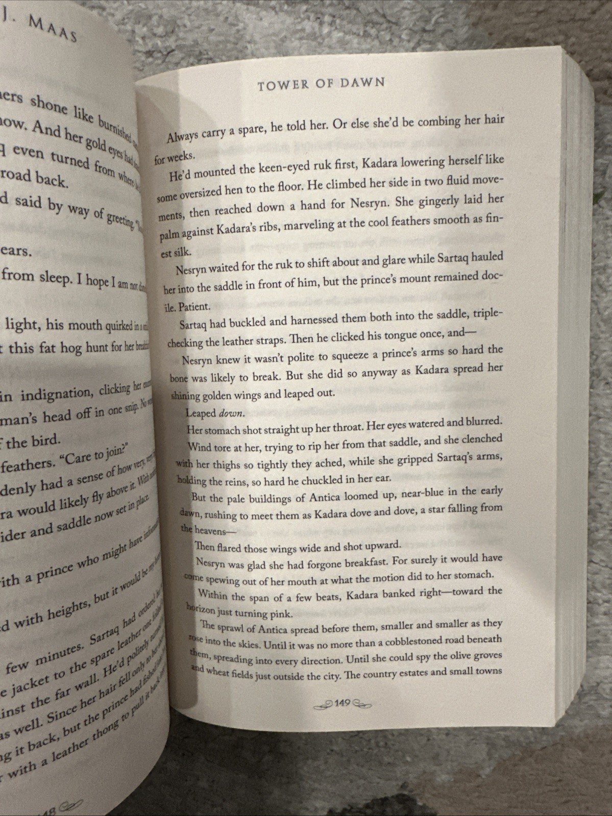 Tower of Dawn by Sarah J. Maas OOP Original Cover Throne of Glass