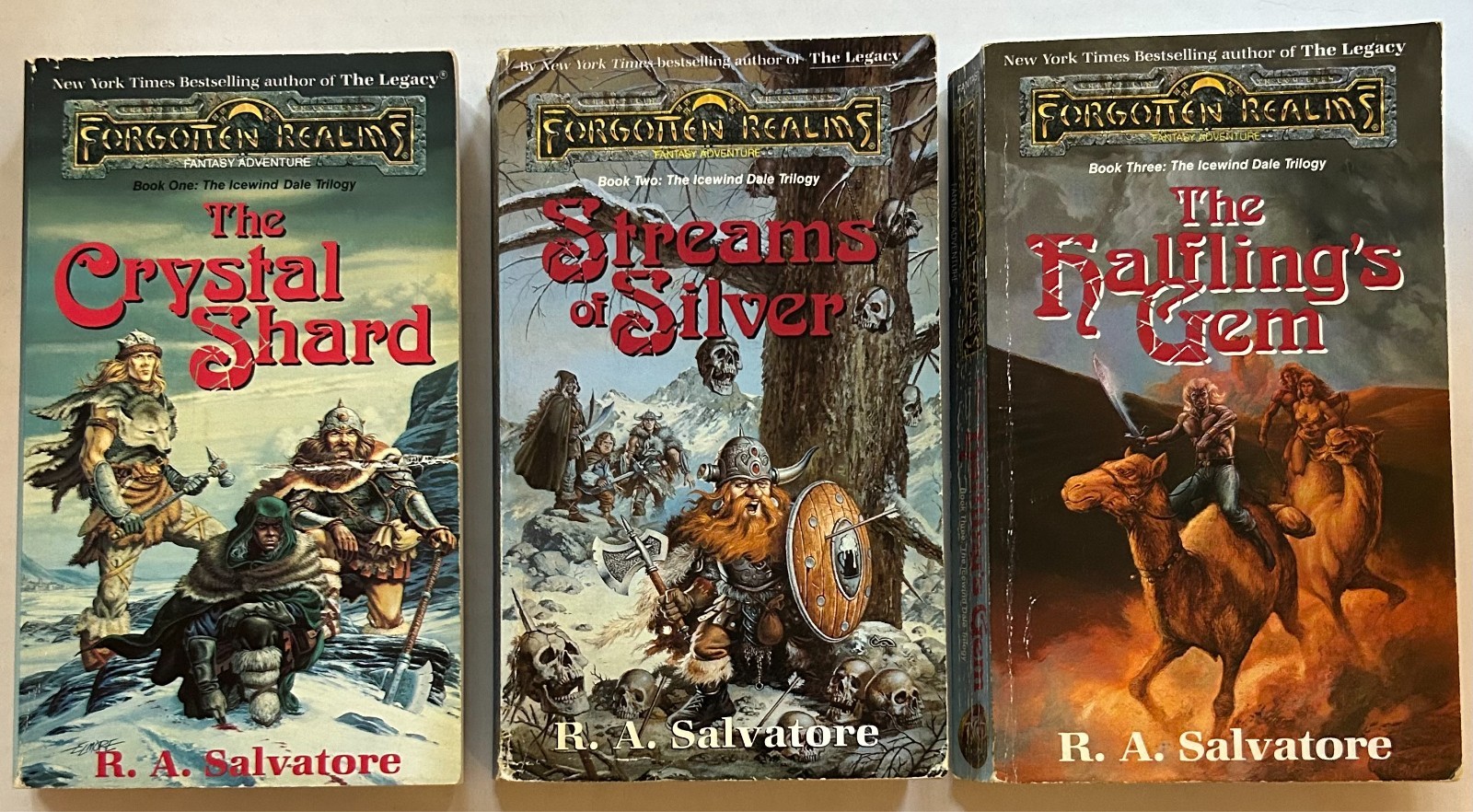 The Icewind Dale Trilogy – Forgotten Realms – TSR, Inc. – R. A. Salvatore
