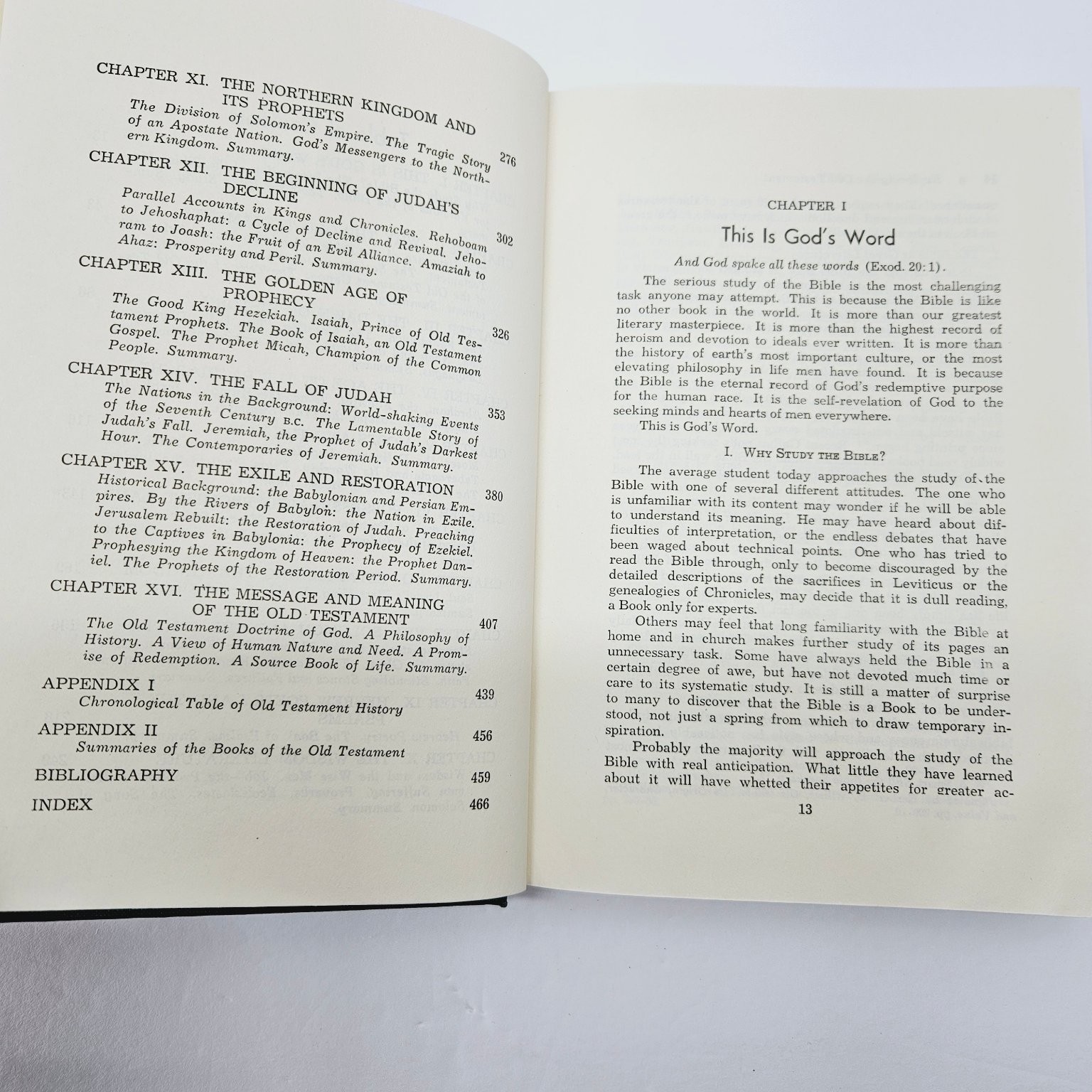 Vintage 1955 Exploring the Old Testament Purkiser Bible Beacon Hill Press HC