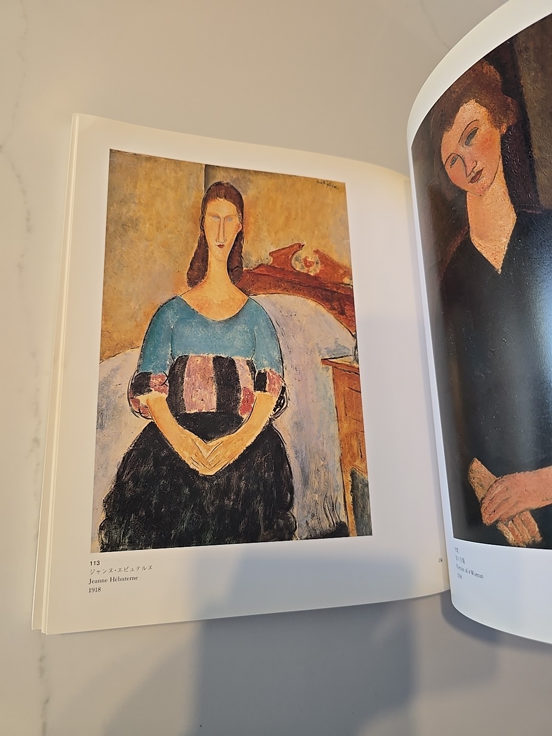 Modigliani Art Book Japanese Art Design Exhibition Catalog 8.2×9.4in Collectible