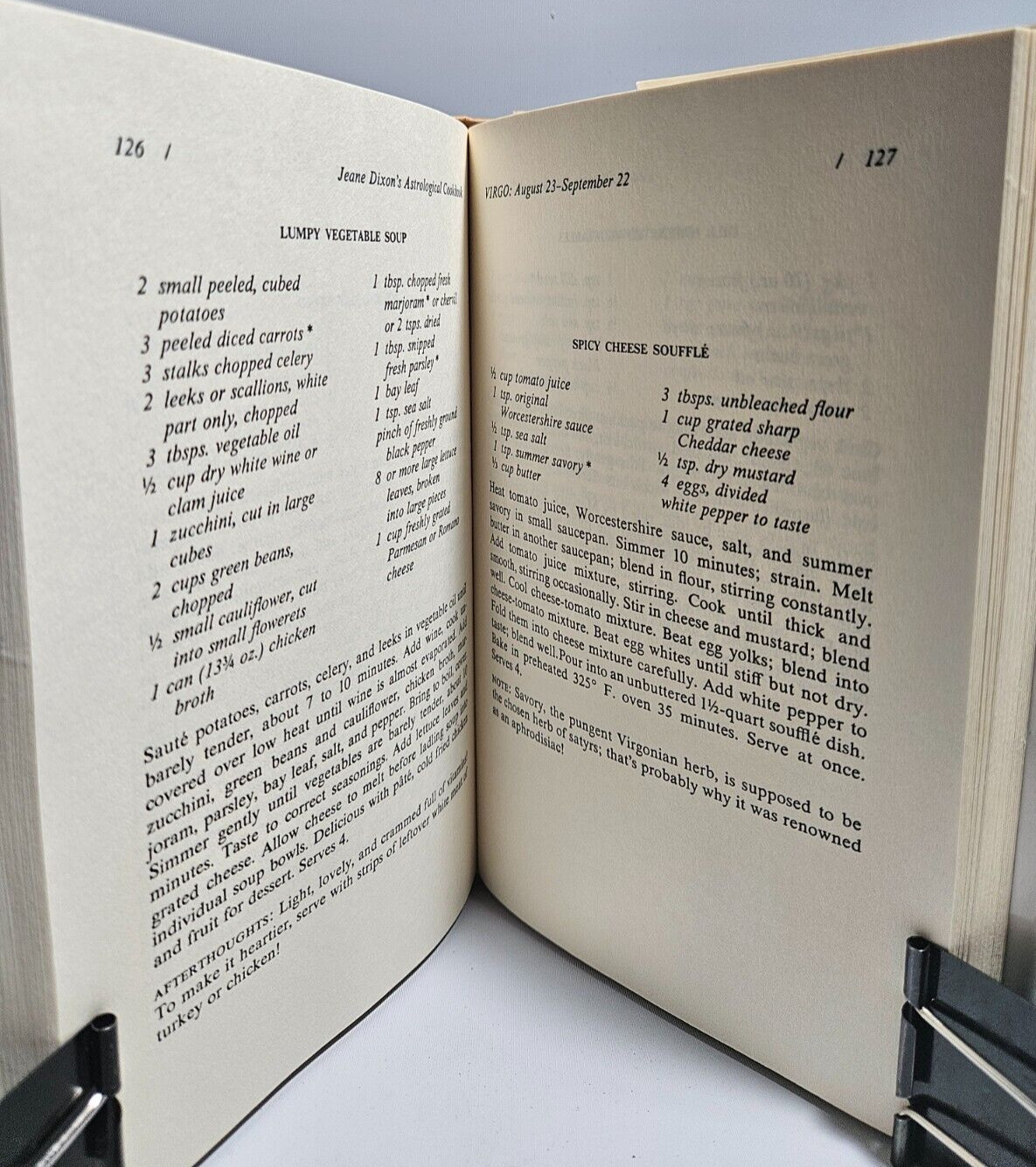 Jeane Dixon’s Astrological Cookbook by Jeane Dixon, 1976 First Edition