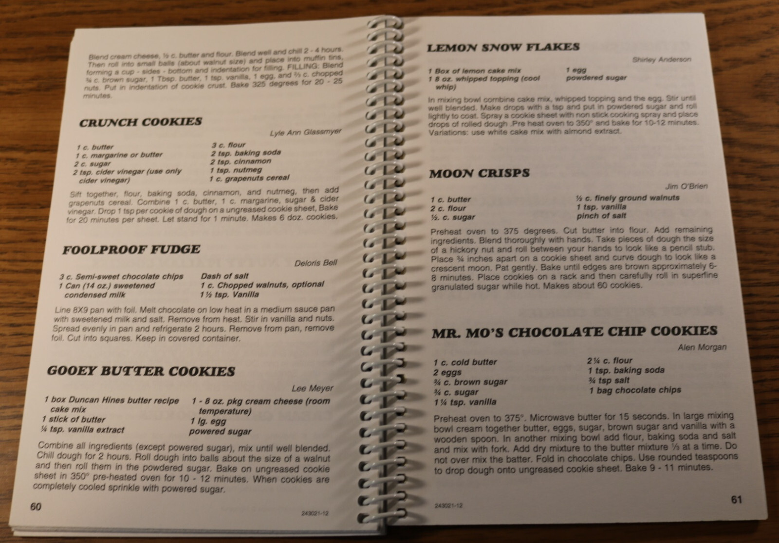 Cookbook Members & Friends Favorite Recipes VFW Post 10209 Spring Hill Florida