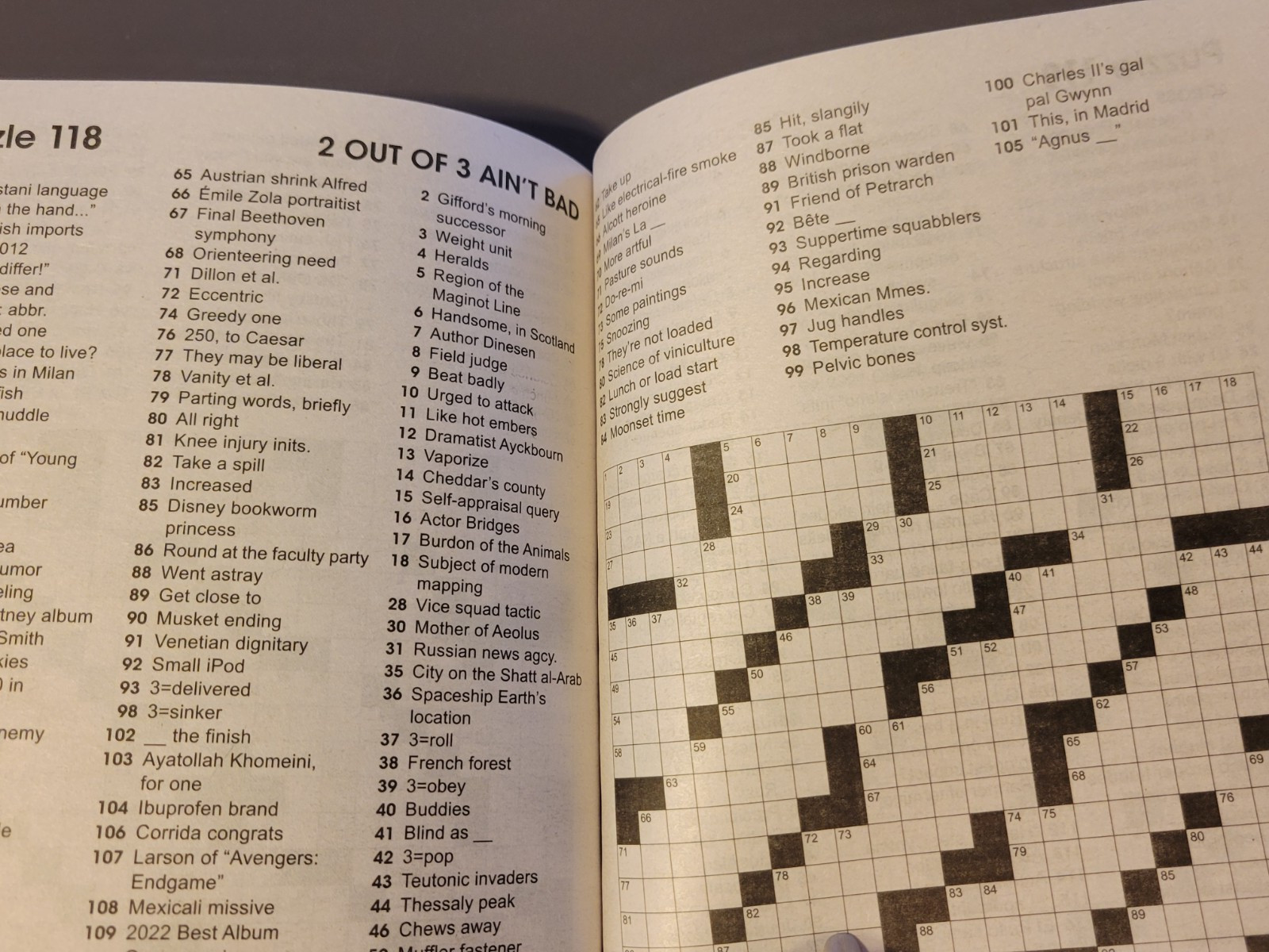 Superb Crosswords Jumbo Puzzle Book by KAPPA – 124 All-Themed Puzzles!