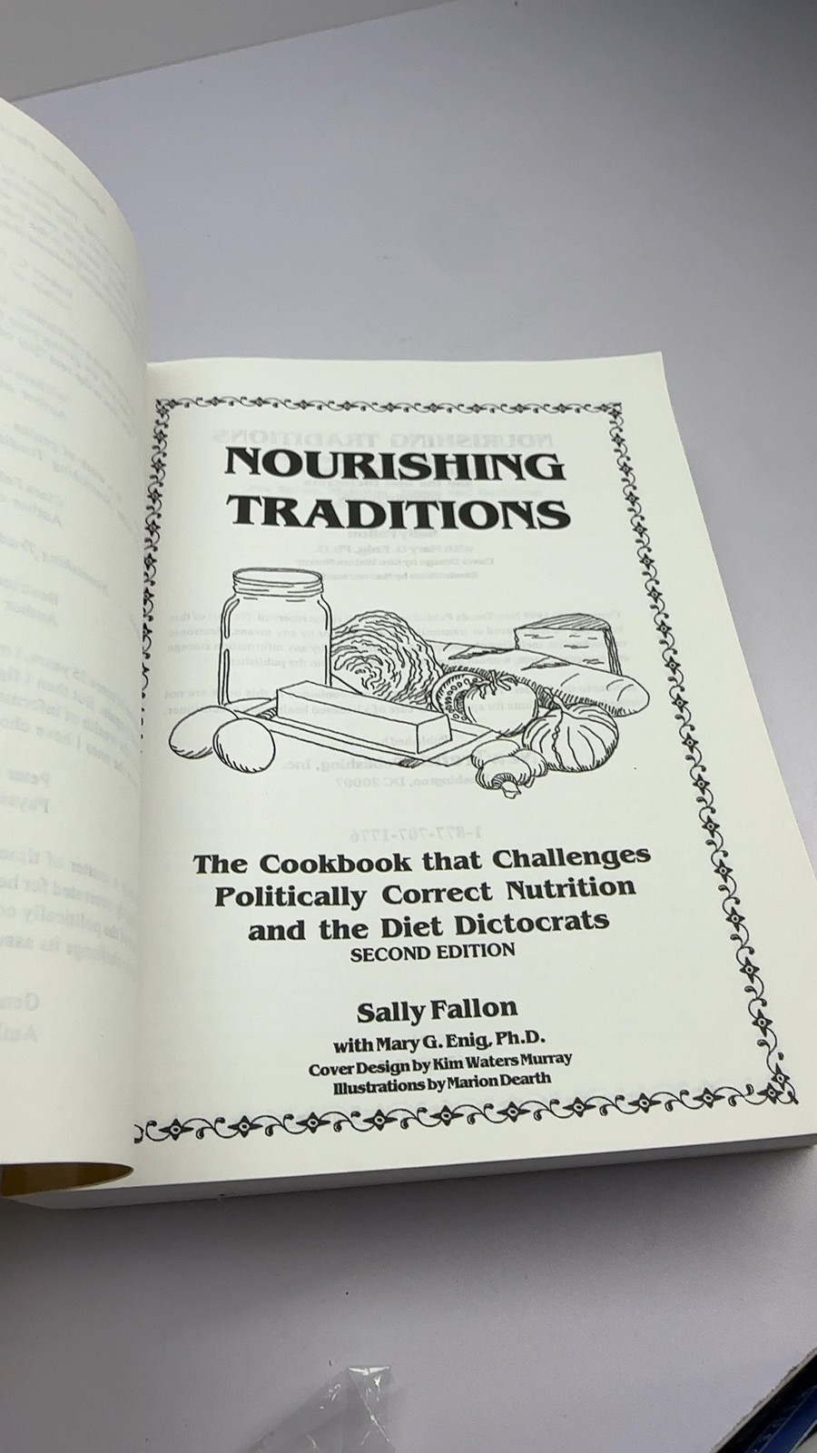 Nourishing Traditions Cookbook by Sally Fallon 2nd Ed Hardcover Vintage