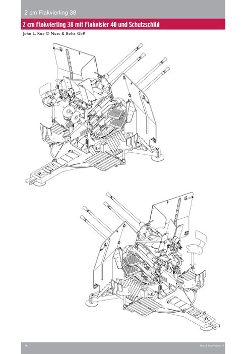 Nuts & Bolts Vol. 27 2 cm Flak 38 New Free Shipping