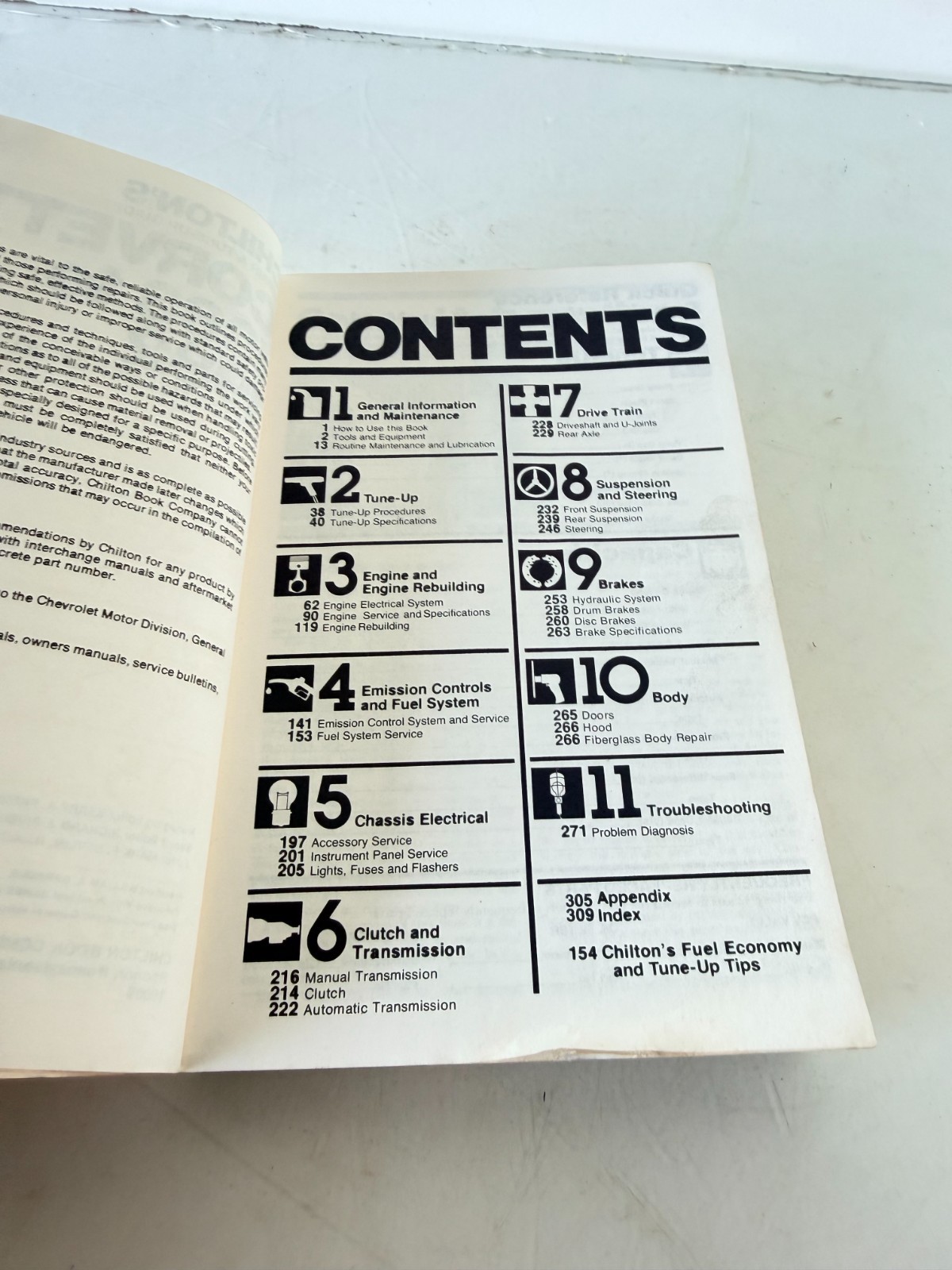 Chilton’s Repair & Tune-up Guide Corvette, 1963-1982 Repair Manual | 6843 | (45)