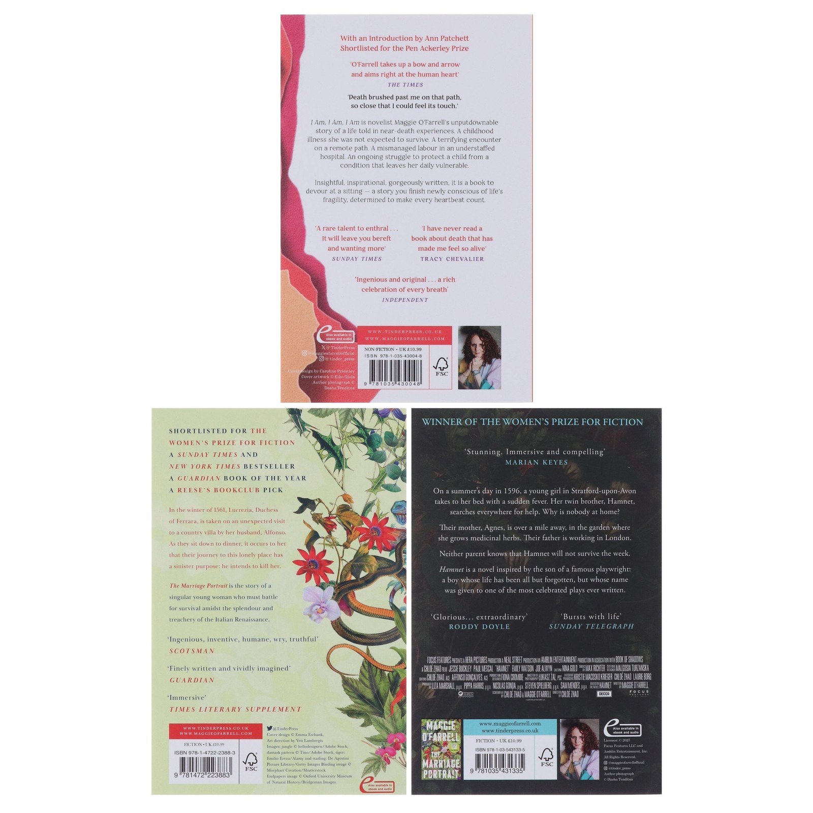 Maggie O’Farrell Novel 3 Books Collection Set – Fiction – Paperback