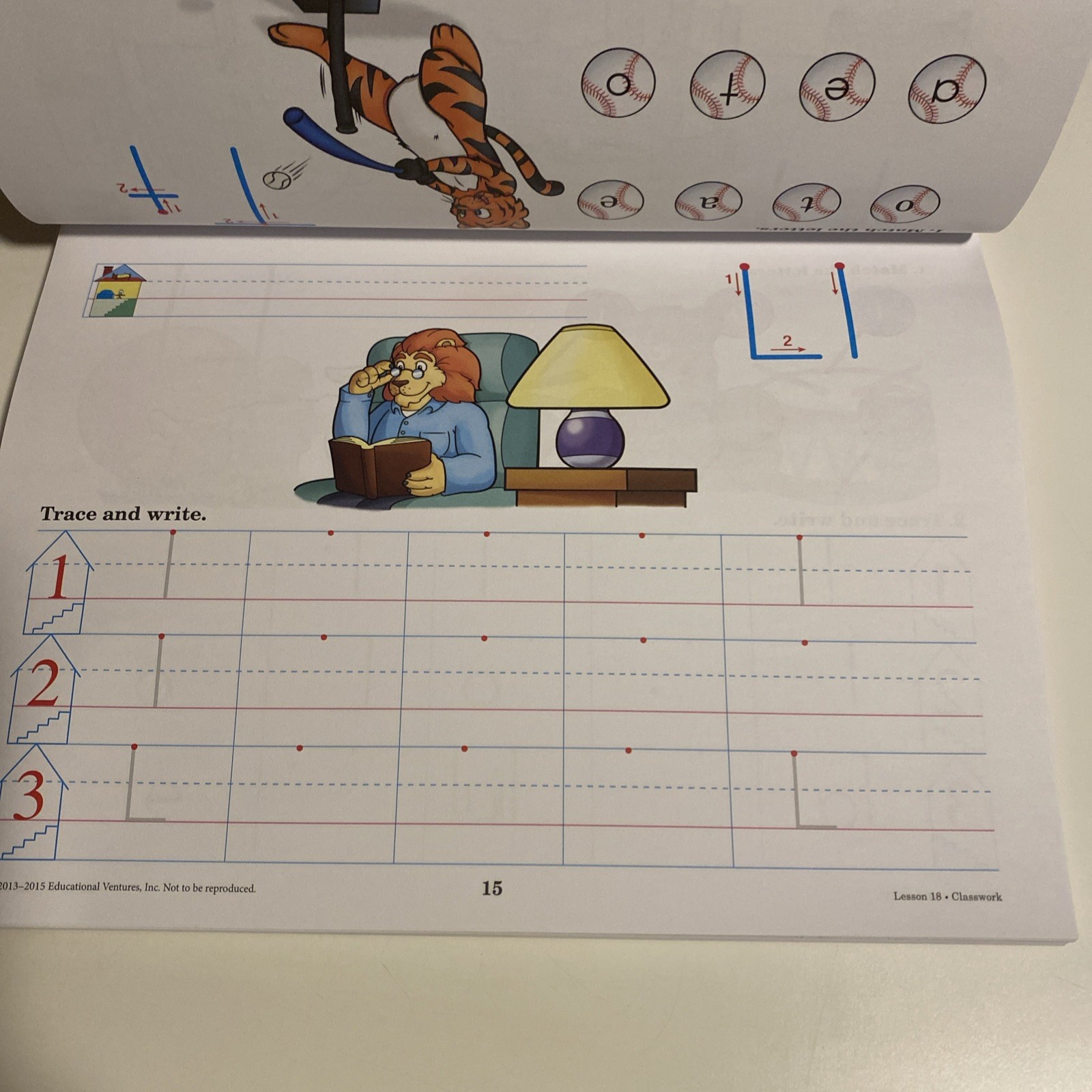 # Abeka Writing with Phonics K5 (Manuscript) Clean Pages Cut Back Cover.