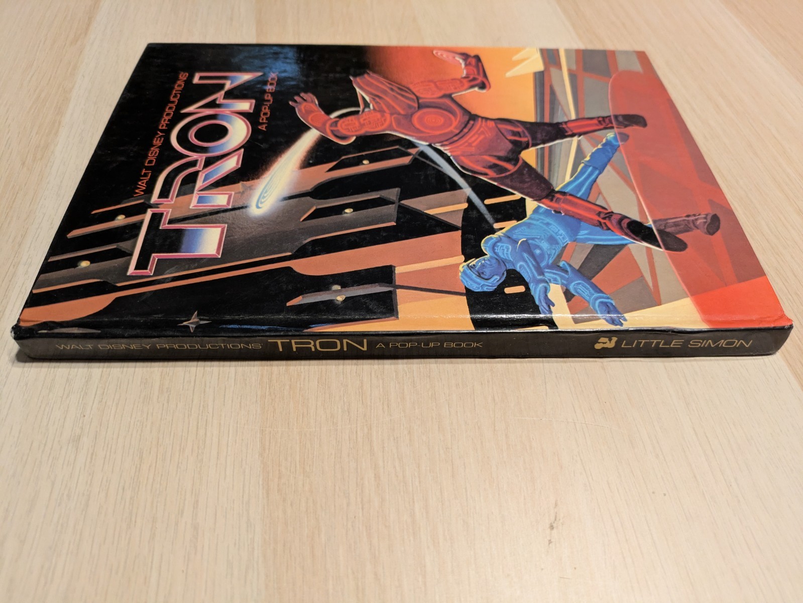 Tron Pop-Up Book by Intervisual Books Staff (1982, Hardcover)
