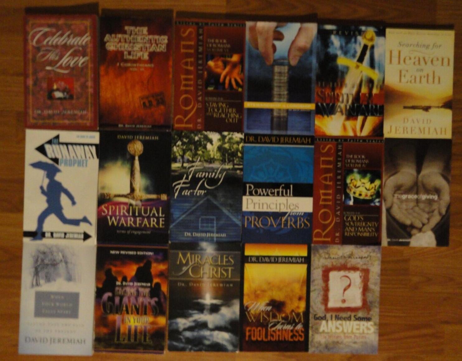 (Lot of 54) Dr. David Jeremiah PB Miscellaneous Study Guides Plus More