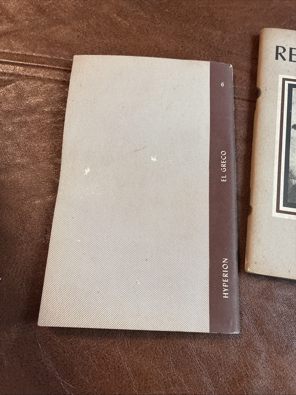 Vintage Art Books – Lot of 2 – El Greco & Rembrandt-Hyperion-1941