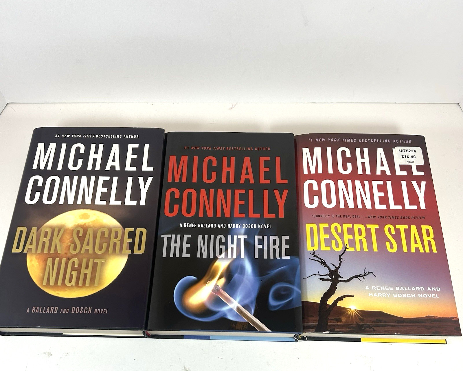 Michael Connelly Novels Lot of 9 Bosch Series HC/DJ Crime Fiction 1st Edition